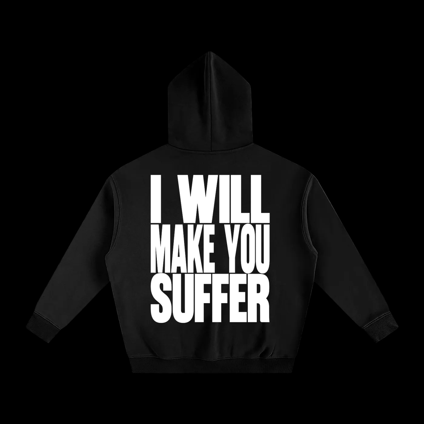 LOGO-IWILLMAKEYOUSUFFER-HOODIE